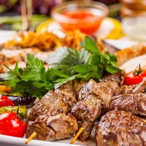 Mixed grill menu